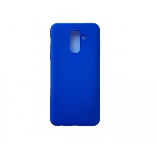 Husa Samsung Galaxy A6 plus - Silicon Slim, Albastru 